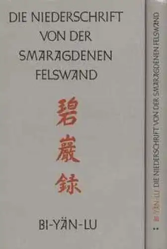 Buch: Meister Yüan-wu's Niederschrift von der Smaragdenen Felswand, Yüan-wu