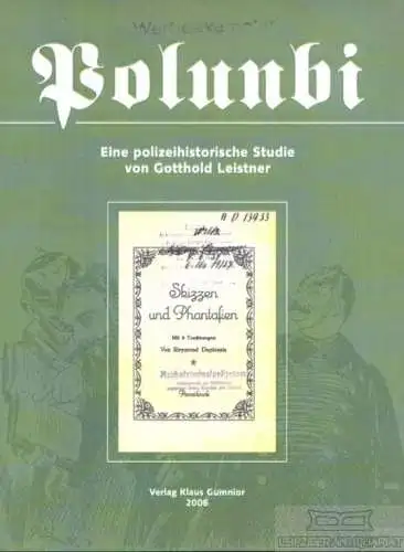 Buch: Polunbi Zentralpolizeistelle zur Bekämpfung unzüchtiger Bilder... Leistner