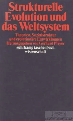 Buch: Strukturelle Evolution und das Weltsystem, Preyer, Gerhard. 1998