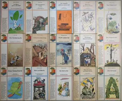 15 Hefte Bunte Kiste, Altberliner Verlag, Kinderbücher, Konvolut, Sammlung