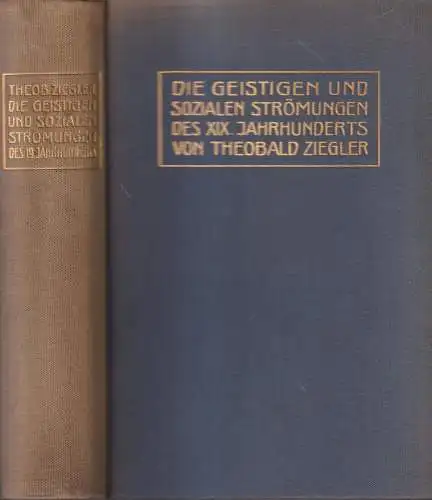 Buch: Die geistigen und sozialen Strömungen Deutschlands im... Ziegler, Theobald