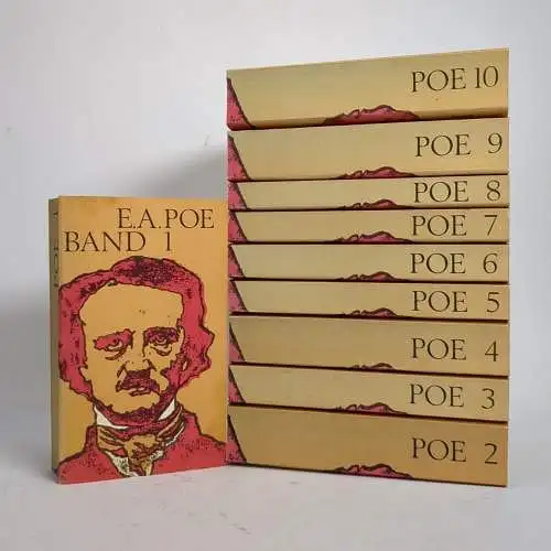 Buch: Edgar Allan Poe - Das Gesamte Werk in zehn Bänden, 1980, Pawlak, 10 Bände