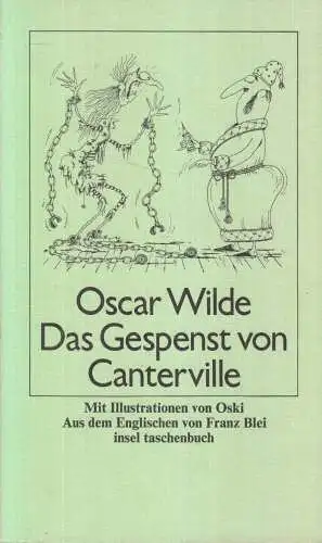 Buch: Das Gespenst von Canterville, Wilde, Oscar, 1979, Insel Verlag, Erzählung
