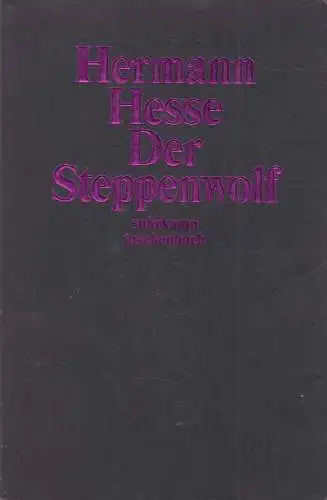 Buch: Der Steppenwolf, Hesse, Hermann, 2007, Suhrkamp Taschenbuch Verlag