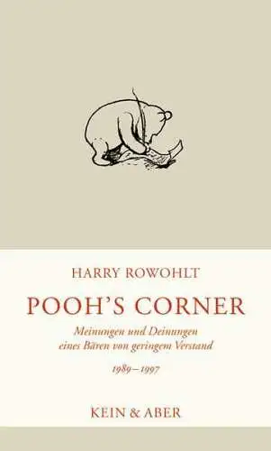 Buch: Pooh's Corner, Rowohlt, Harry, 2009, Kein & Aber, Gesammelte Werke
