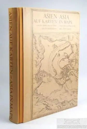 Buch: Asien auf Karten / Asia in Maps, Klemp, Egon. 1989, Edition Leipzig