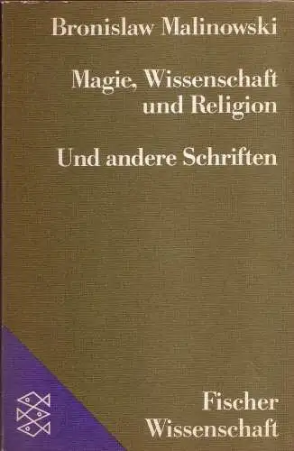 Buch: Magie, Wissenschaft und Religion. Und andere Schriften, Malinowski, 1983