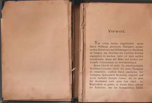 Buch: Recepte für Familien-, Restaurations-und Hotel-Küche, Souvenir du Grand...