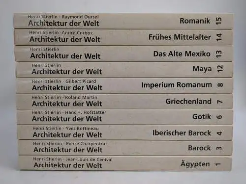 10 Bücher Architektur der Welt: Ägypten, Barock, Gotik, Maya, Romanik, Mexiko...