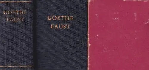 Minibuch: Faust. Goethe, Johann Wolfgang von, Offizin Andersen Nexö
