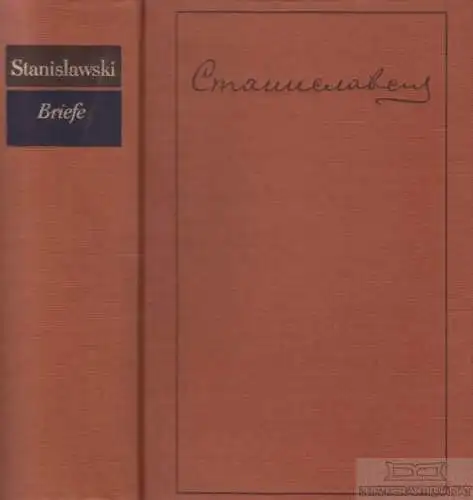Buch: Briefe 1886-1938, Stanislawski, Konstantin S. 1975, Henschelverlag