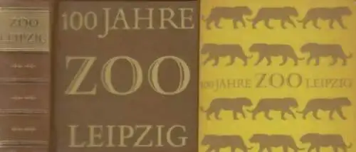 Buch: 100 Jahre Zoo Leipzig, Seifert, S. 1978, Offizin Andersen Nexö