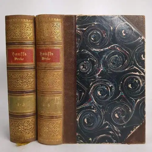 Buch: Wilhelm Hauffs Werke in sechs Bänden, Knaur, 6 Teile in 2 Bänden