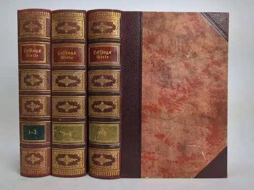 Buch: Lessings Sämtliche Werke in sechs Bänden, 6 Teile in 3 Bänden, Knaur