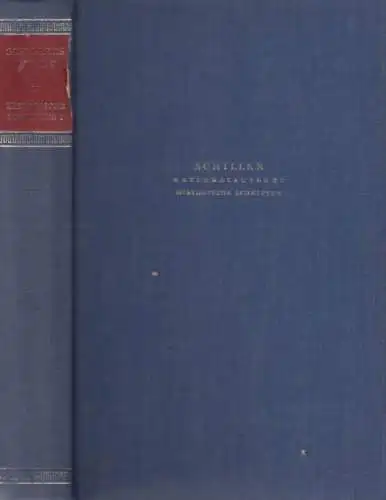 Buch: Schillers Werke. Nationalausgabe. Siebzehnter Band, Hahn, Karl-Heinz u.a
