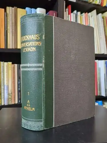 Buch: Brockhaus Konversations-Lexikon in siebzehn Bänden, 1908 (komplett)