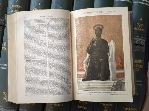 Buch: Brockhaus Konversations-Lexikon in siebzehn Bänden, 1908 (komplett)