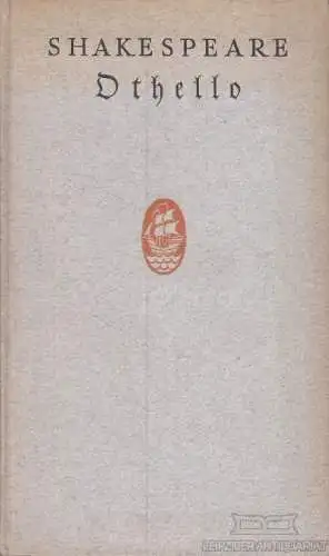 Buch: Othello., Der Mohr von Venedig, Shakespeare, William. 1920, Insel-Verlag
