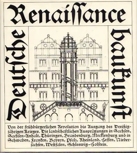 Buch: Deutsche Renaissancebaukunst von der frühbürgerlichen Revolution... Kadatz