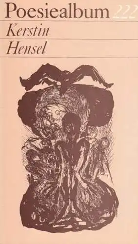 Buch: Poesiealbum, Hensel, Kerstin. Poesiealbum, 1986, Verlag Neues Leben