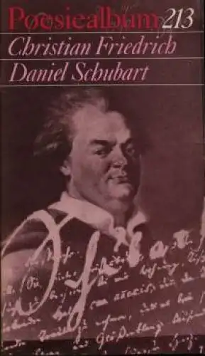 Buch: Poesiealbum 213, Schubart, Christian Friedrich Daniel. Poesiealbum, 1985