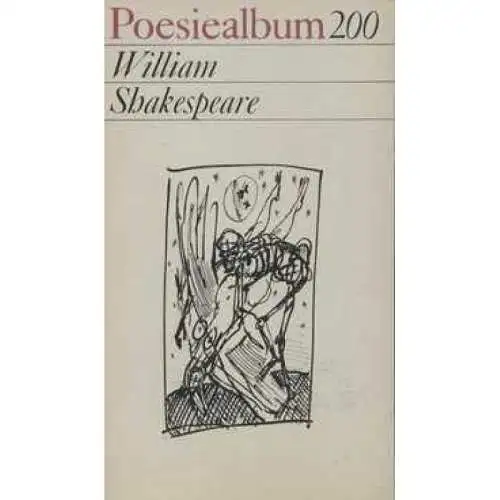 Buch: Poesiealbum 200, Shakespeare, William. Poesiealbum, 1984, gebraucht, gut