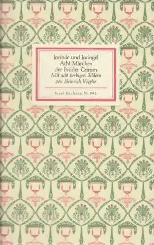 Insel-Bücherei 992, Acht Märchen der Brüder Grimm, Grimm. 1992, Insel Verlag