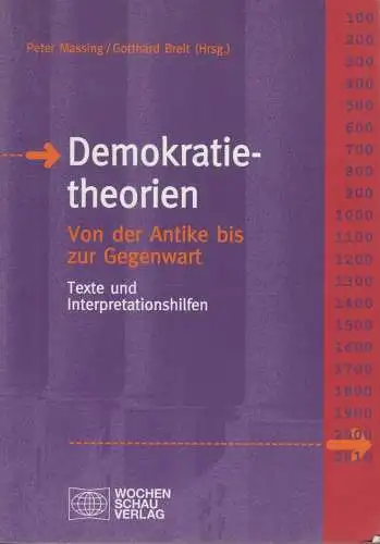 Buch: Demokratietheorien - Von der Antike bis zur Gegenwart, Massing. 2004