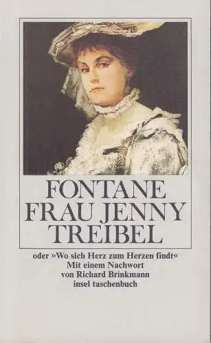 Buch: Frau Jenny Treibel, Fontane, Theodor, 1984, Insel Verlag