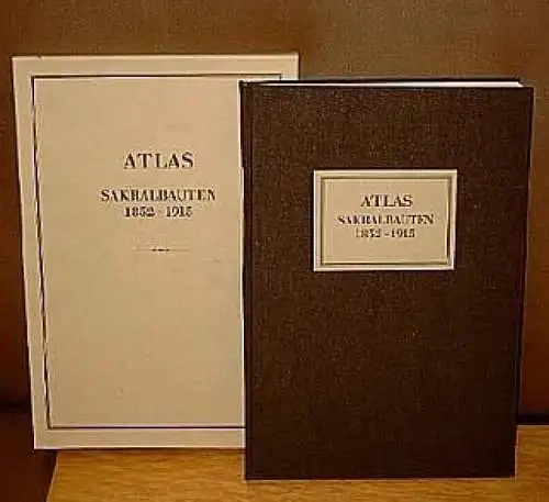 Buch: Atlas Sakralbauten 1852-1915, Berger, Manfred. 1989, gebraucht, gut