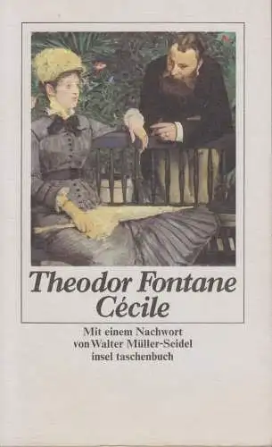 Buch: Cecile, Fontane, Theodor. Insel taschenbuch, it, 1983, Insel Verlag