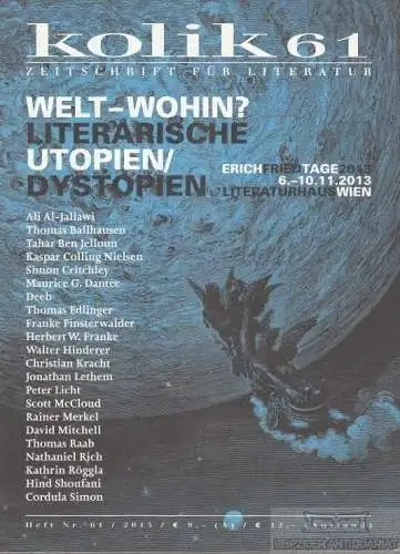 Buch: Kolik 61  Zeitschrift für Literatur, Heide, Angela / Zauner, Anne. 2013