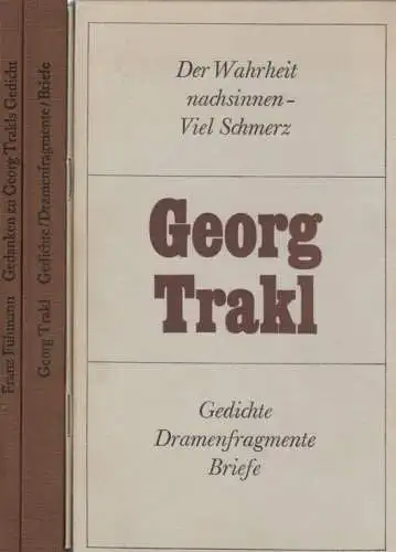 Buch: Der Wahrheit nachsinnen - Viel Schmerz, Fühmann, Helmut und Marion. 1981
