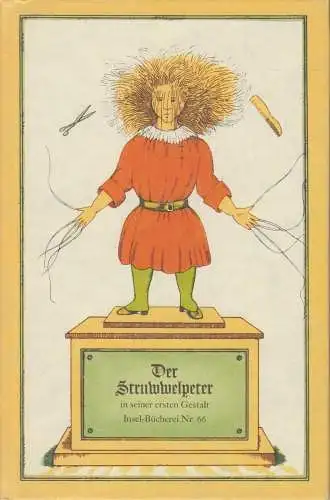 Insel-Bücherei 66, Der Struwwelpeter, Hoffmann, Heinrich. 1987, Insel-Verlag