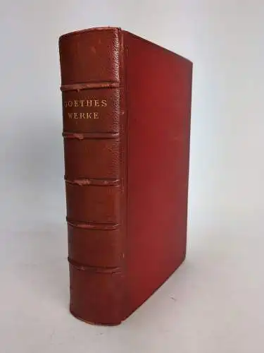 Buch: Poetische Meisterwerke - Gedichte und Dramen, J. W. v. Goethe, Straßburger
