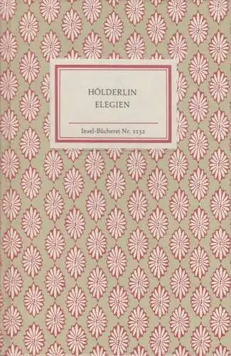 Insel-Bücherei 1132: Elegien, Hölderlin, Friedrich, 1993, gebraucht, sehr gut