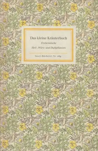 Insel-Bücherei 269, Das kleine Kräuterbuch, Schnack, Friedrich, 1987