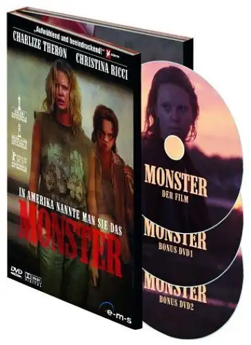 DVD-Box: Monster Deluxe Edition, 3 DVDs, Charlize Theron, Christina Ricci