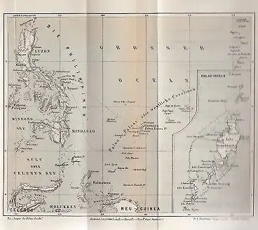 Buch: Die Palau-Inseln im Stillen Ocean, Semper, Karl. 1873, Reiseerlebnisse