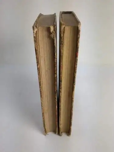 Buch: Tristram Schandis Leben und Meynungen, Sterne, Laurence. 2 Bände, 1776/77