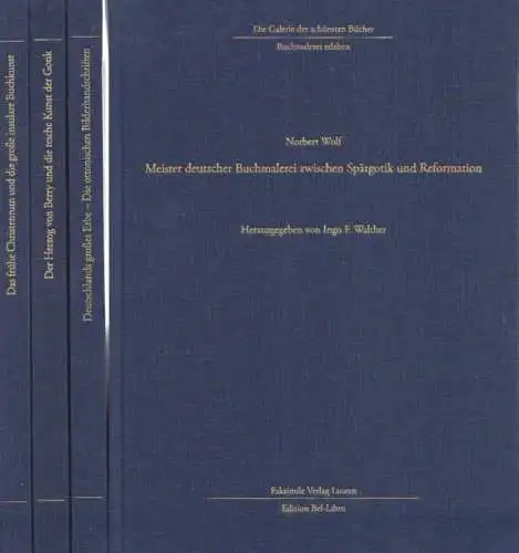 Buch: Die Galerie der schönsten Bücher. Buchmalerei erleben, Wolf, Norber 245173