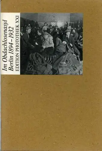Buch: Im Obdachlosenasyl, Kerbs, Diethart, 1987, Dirk Nishen Verlag