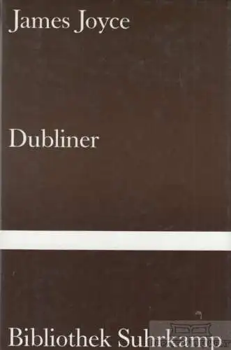 Buch: Dubliner, Joyce, James. Bibliothek Suhrkamp, 1974, Suhrkamp Verlag
