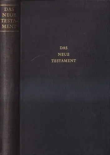 Biblia: Das Neue Testament unsere Herrn und Heilands Jesu Christi, 1957, Luther