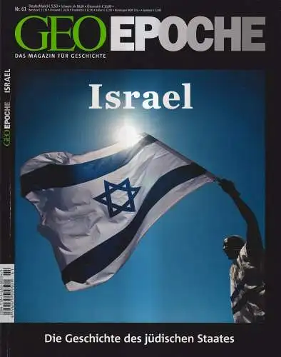 GEO Epoche Nr. 61/2013: Israel - Die Geschichte des jüdischen Staates, Schaper