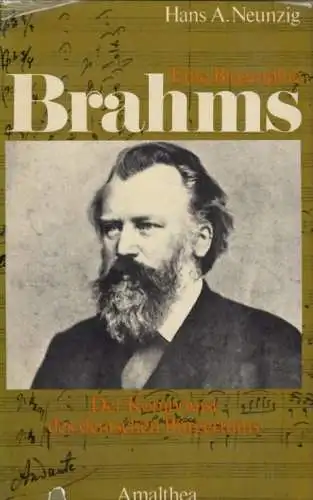 Buch: Brahms, Neunzig, Hans A. 1976, Amalthea Verlag, gebraucht, mittelmäßig