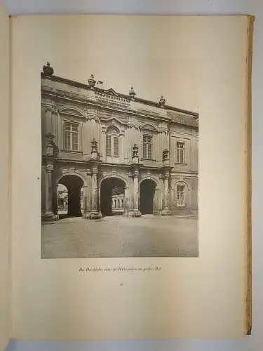 Buch: Schloss Ludwigsburg in 60 Aufnahmen. Fiechter / Lossen, 1924, Hoffmann