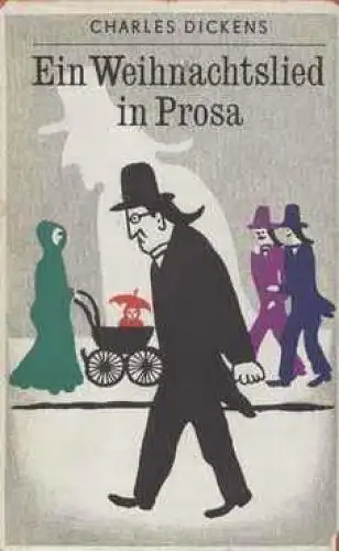 Buch: Ein Weihnachtslied in Prosa, Dickens, Charles. 1988, Verlag der Nation