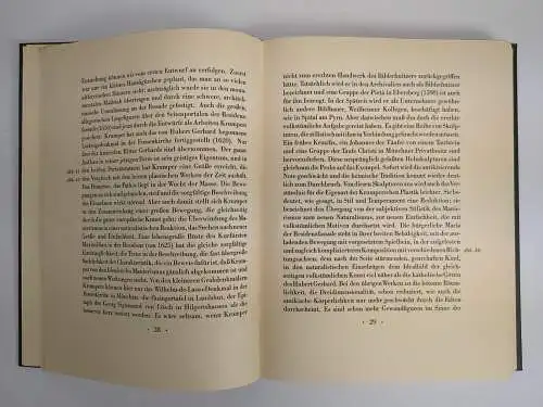 Buch: Die deutsche Plastik des siebzehnten Jahrhunderts. A. Feulner, 1926, Wolff