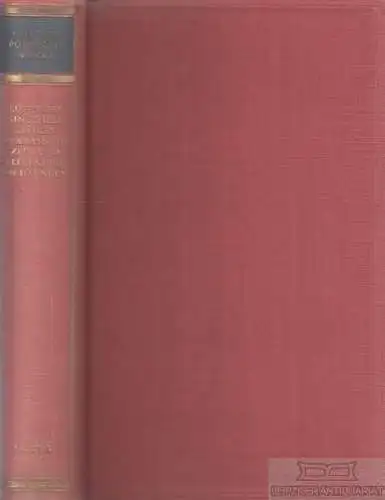 Buch: Goethes poetische Werke. Vollständige Ausgabe. Dritter Band, Goethe. 1953